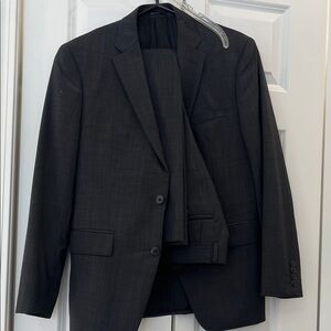 Men’s Macys Charcoal Grey 2pc Suit